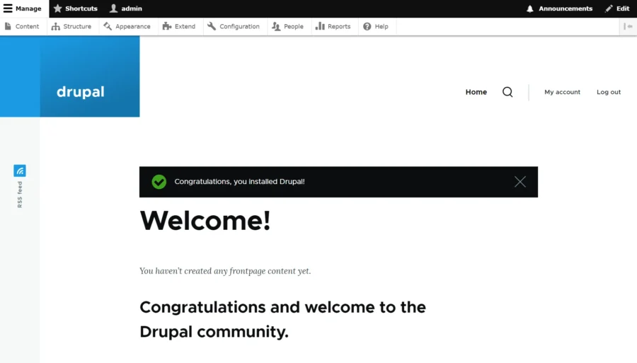 Drupal Dashboard